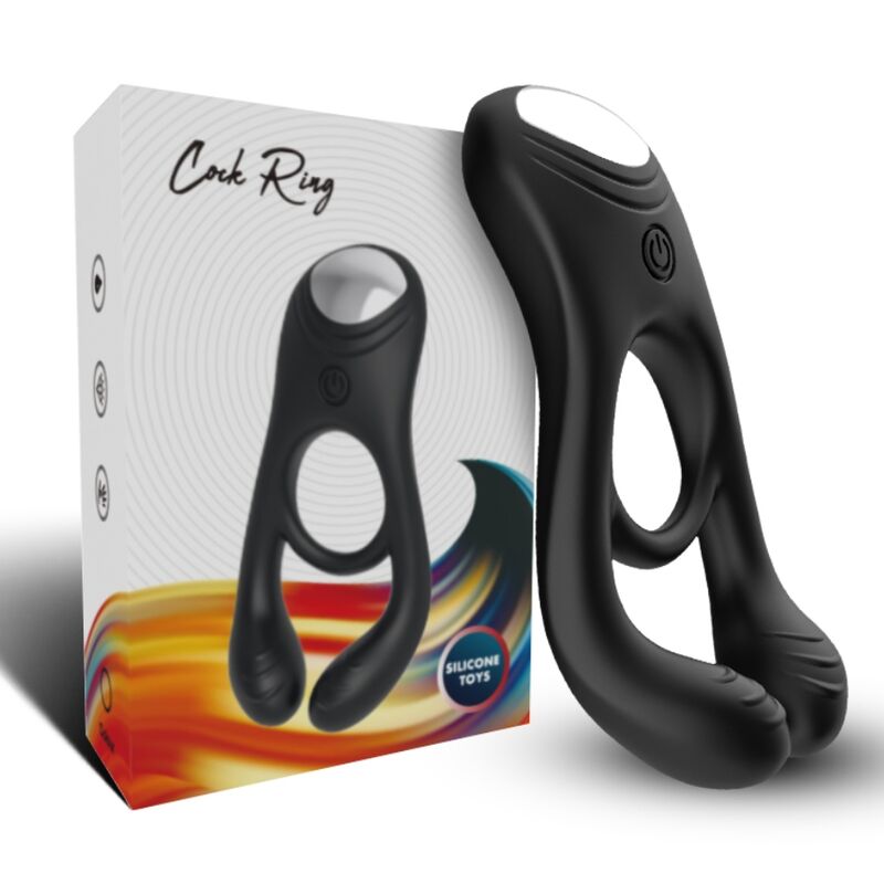ARMONY - VEYRON DOPPELVIBRATOR-RINGSPIELZEUG FÜR PAARE SCHWARZ - Image 3