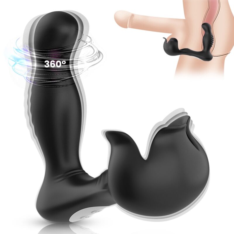 ARMONY - SURROUND VIBRATOR ANAL & STIMULATOR HODEN FERNBEDIENUNG SCHWARZ – Bild 3