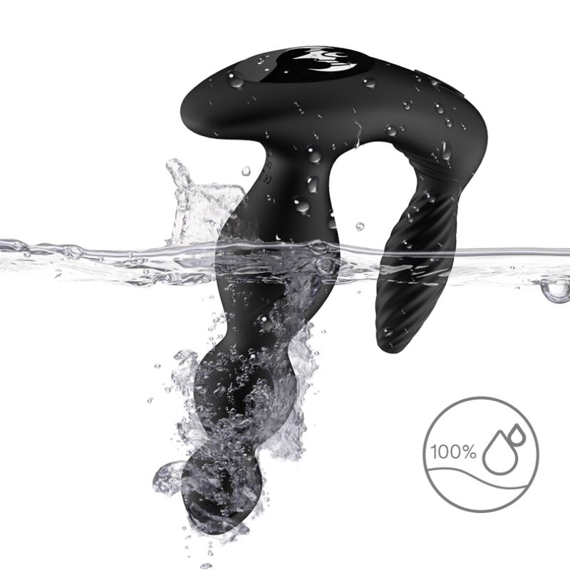 ARMONY - MANFUN VIBRATOR & STIMULATOR ANAL PLUG FERNBEDIENUNG SCHWARZ – Bild 3