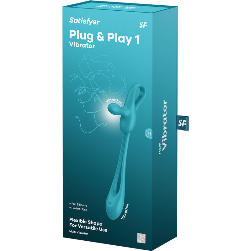 SATISFYER - PLUG & PLAY 1 FLEXIBLER MULTIVIBRATOR – Bild 4