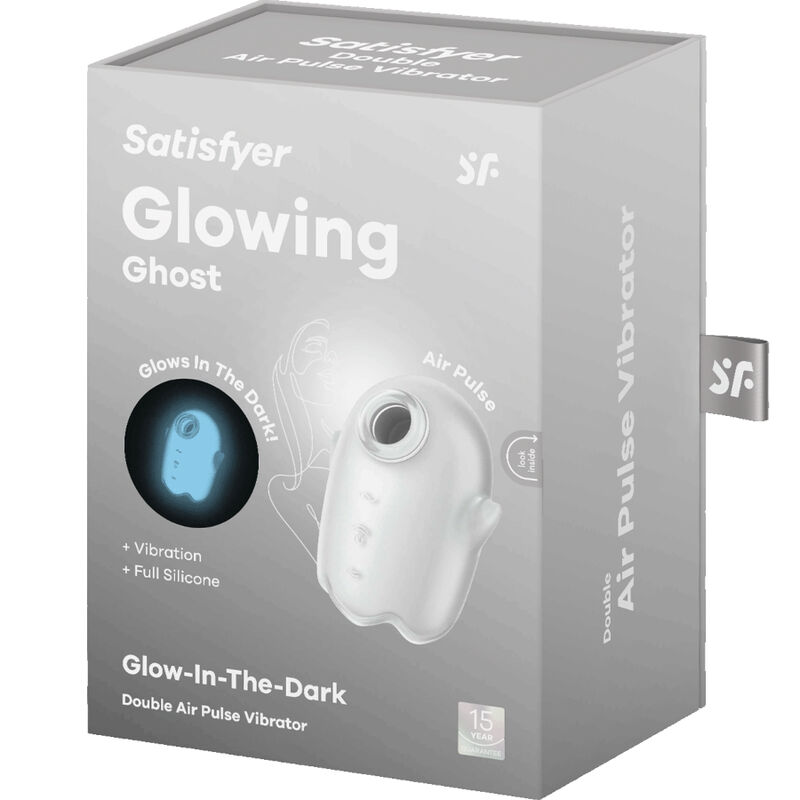 SATISFYER - GLOWING GHOST AIR PULSE & VIBRADOR AMARILLO – Bild 3