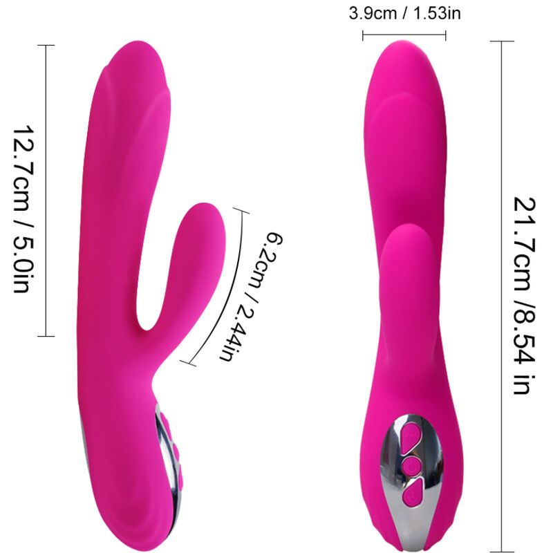 ARMONY - FLEXIBLER VIBRATOR & STIMULATOR MIT FUCHSIA-WRMEEFFEKT – Bild 3