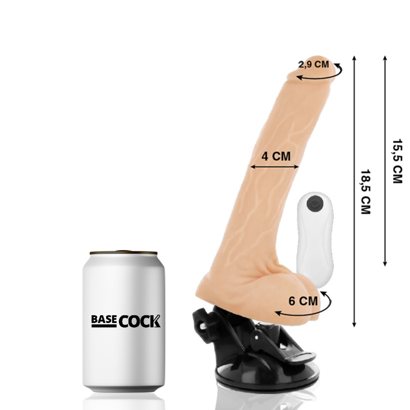 BASECOCK REALISTIC BENDABLE FERNBEDIENUNG FLEISCH 18,5 CM – Bild 6