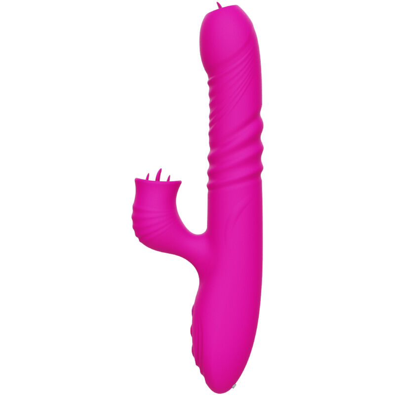 ARMONY - FANNY MULTIFUNKTIONS-DOPPELZUNGENVIBRATOR FUCHSIA WÄRMEEFFEKT – Bild 3