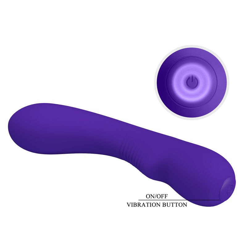PRETTY LOVE - PRESCOTT WIEDERAUFLADBARER VIBRATOR LILA – Bild 4