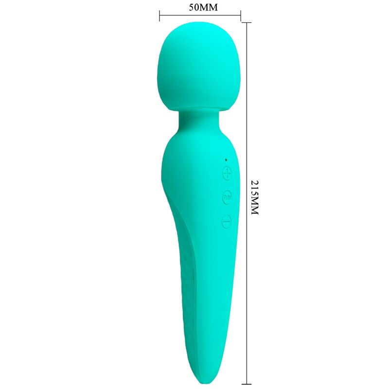 PRETTY LOVE - MEREDITH MASSAGER 12 VIBRATIONSMODI AQUA GRÜN – Bild 5