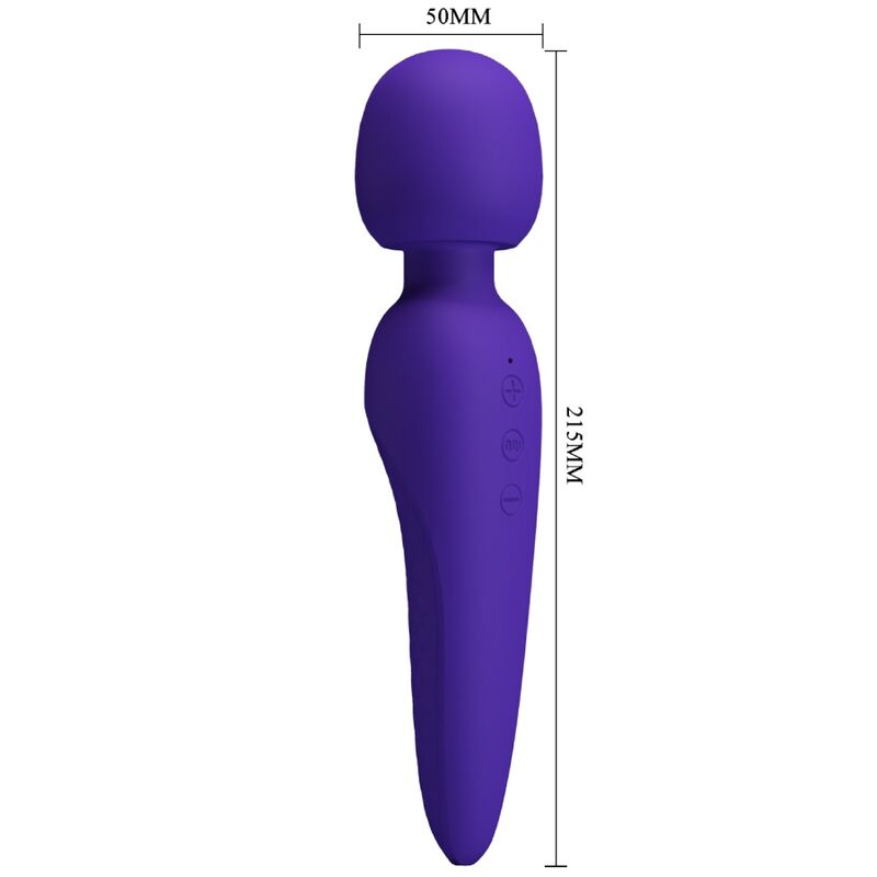 PRETTY LOVE - MEREDITH MASSAGER 12 VIBRATIONSMODI LILA – Bild 8