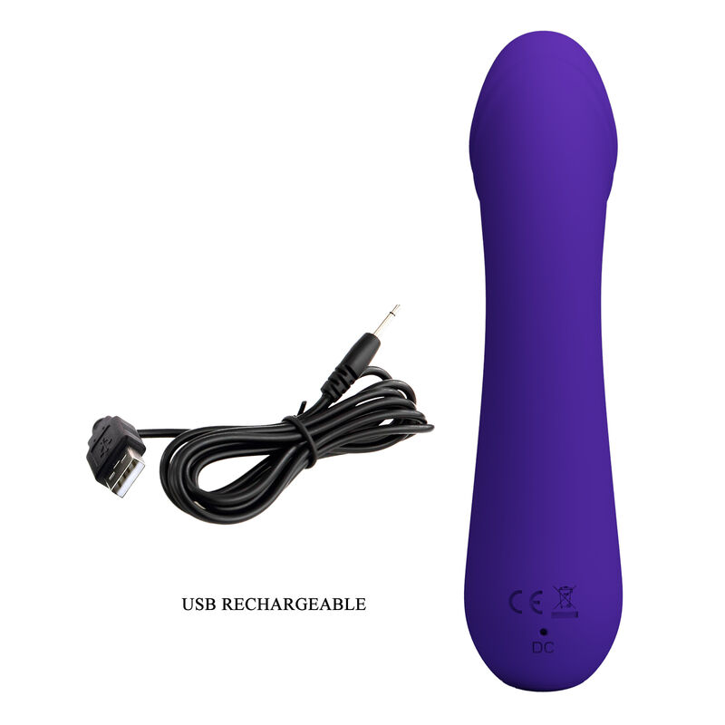 PRETTY LOVE - CETUS WIEDERAUFLADBARER VIBRATOR LILA – Bild 7