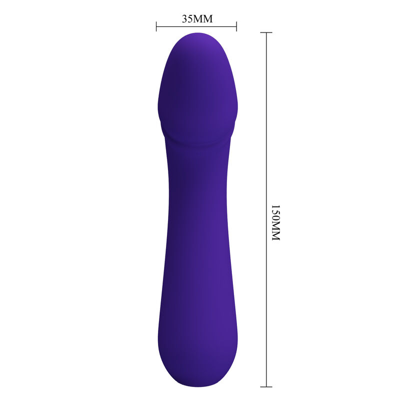 PRETTY LOVE - CETUS WIEDERAUFLADBARER VIBRATOR LILA – Bild 5