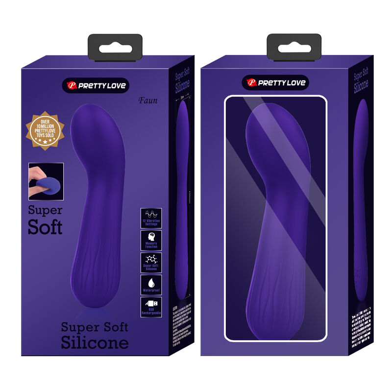PRETTY LOVE - FAUN WIEDERAUFLADBARER VIBRATOR LILA – Bild 8