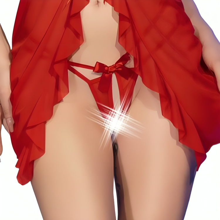 CHILIROSE - CR 4696 BABYDOLL ROJO S/M – Bild 4