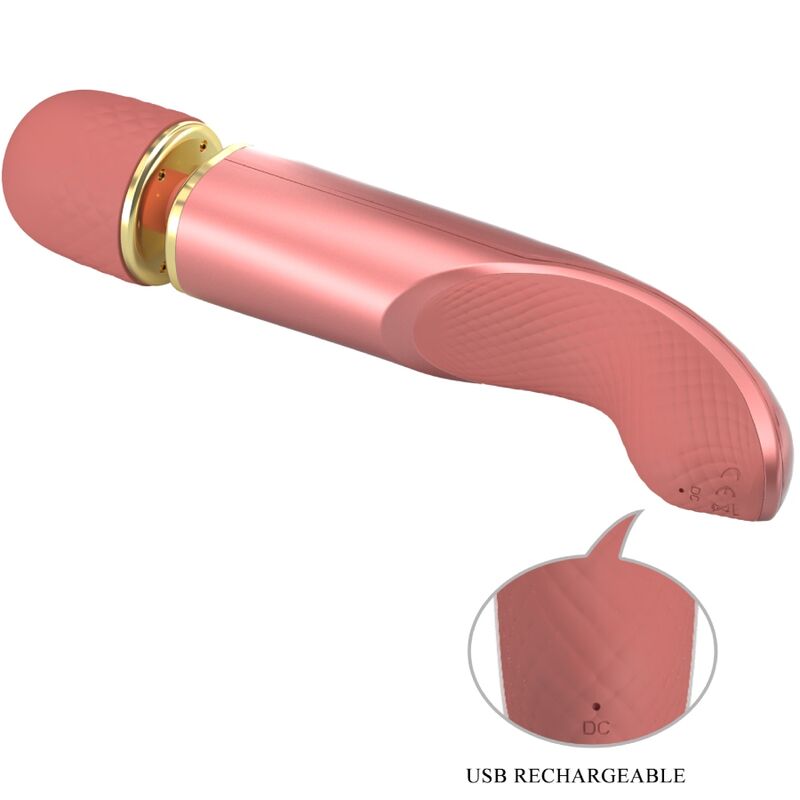 PRETTY LOVE - MASSAGER 7 VIBRATIONSMODI ROSA – Bild 7