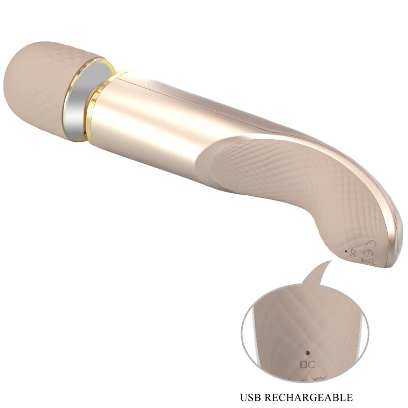 PRETTY LOVE - MASSAGER 7 VIBRATIONSMODI CHAMPAGNER – Bild 10