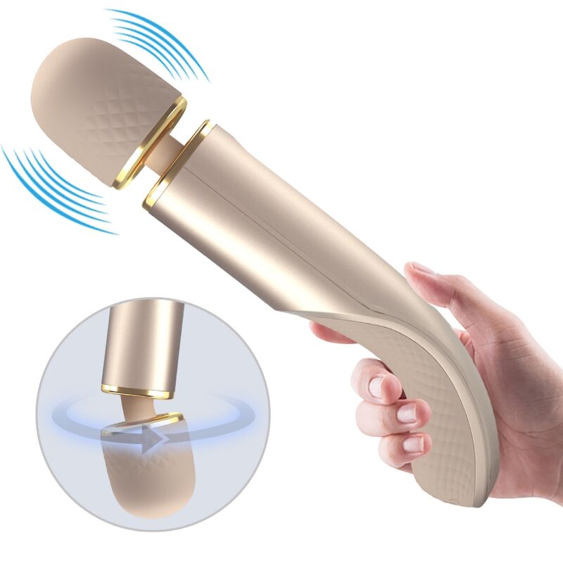 PRETTY LOVE - MASSAGER 7 VIBRATIONSMODI CHAMPAGNER – Bild 6