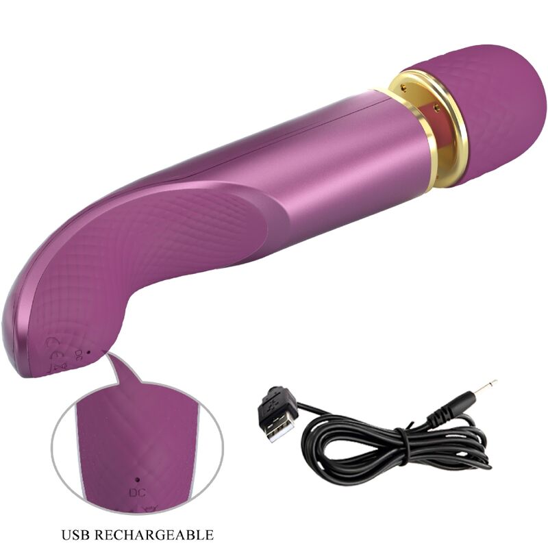PRETTY LOVE - MASSAGER 7 VIBRATIONSMODI LILA – Bild 5