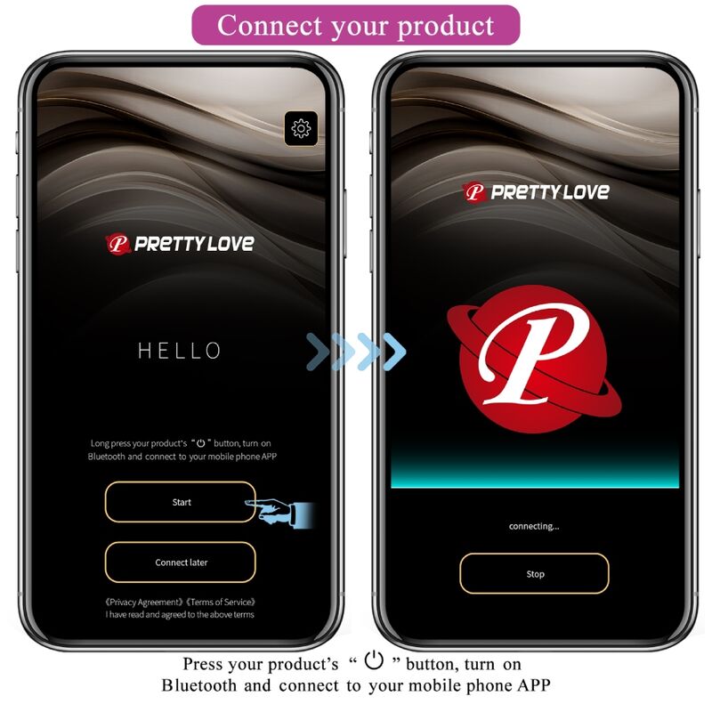 PRETTY LOVE - JAYLEEN VIBRATOR MIT APP-FERNBEDIENUNG LILA – Bild 10