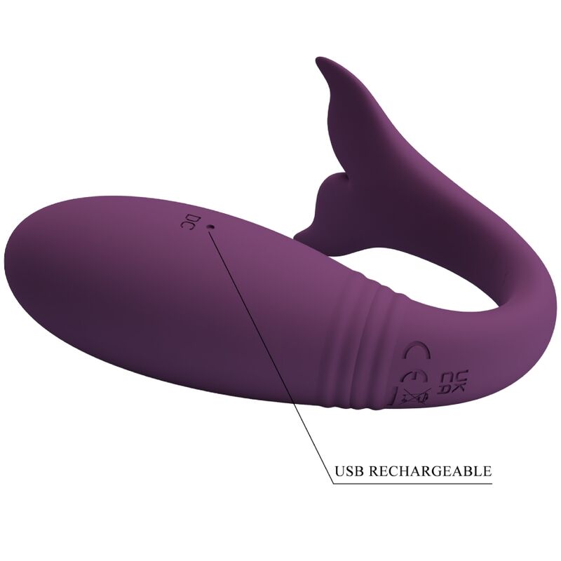 PRETTY LOVE - JAYLEEN VIBRATOR MIT APP-FERNBEDIENUNG LILA – Bild 6
