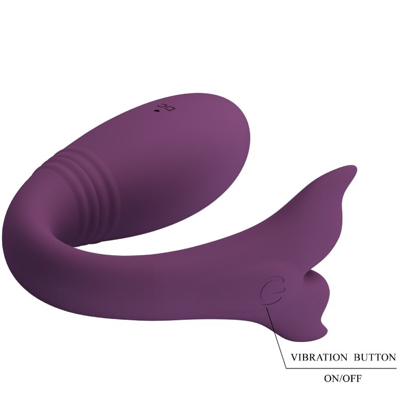 PRETTY LOVE - JAYLEEN VIBRATOR MIT APP-FERNBEDIENUNG LILA – Bild 4