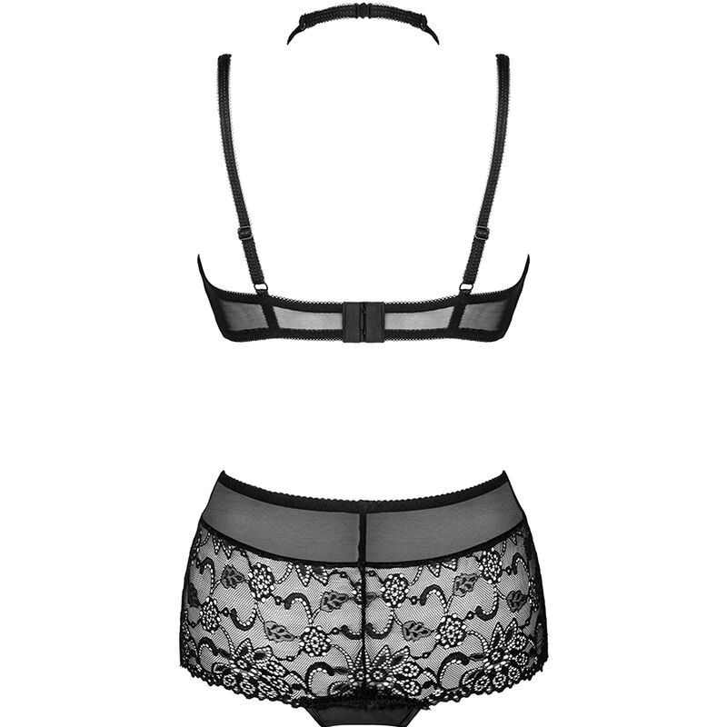 LIVCO CORSETTI FASHION - LINERA FOR THE SENSES COLLECTION SUJETADOR + PANTY NEGRO – Bild 2