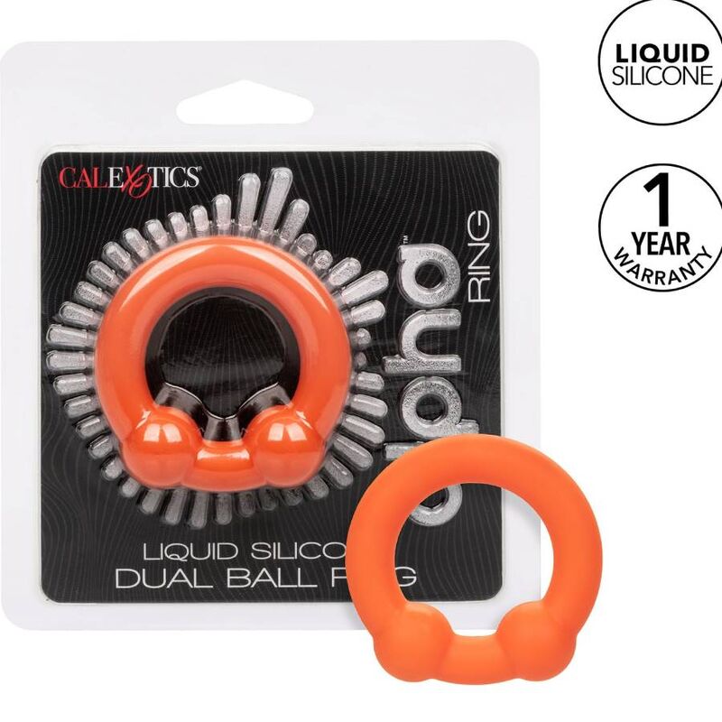 CALEXOTICS - ALPHA DUAL BALL RING ORANGE – Bild 7