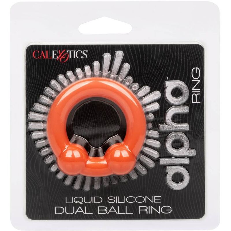 CALEXOTICS - ALPHA DUAL BALL RING ORANGE – Bild 4