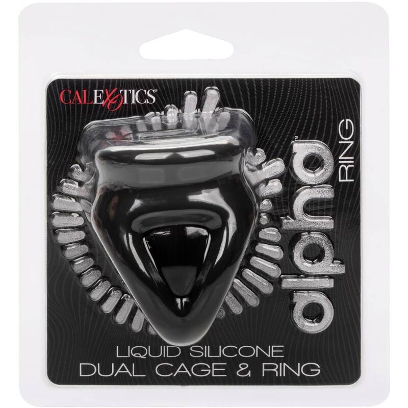 CALEXOTICS - ALPHA DUAL CAGE RING SCHWARZ – Bild 10