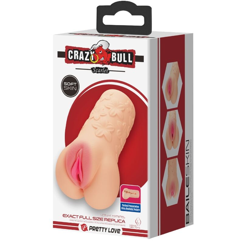 CRAZY BULL - SCHARLACHROTER MASTUBADOR IN VAGINAFORM – Bild 5