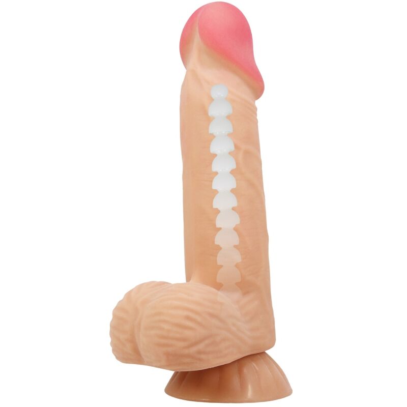 PRETTY LOVE - SLIDING SKIN SERIES REALISTISCHER DILDO MIT GLEITENDEM HAUT-SAUGNAP 20,6 CM – Bild 5