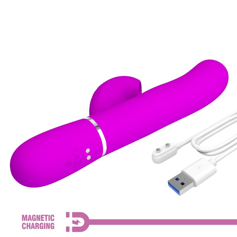 PRETTY LOVE - PERLITA MULTIFUNKTIONS-3-IN-1-G-SPOT-VIBRATOR VIOLETT – Bild 5