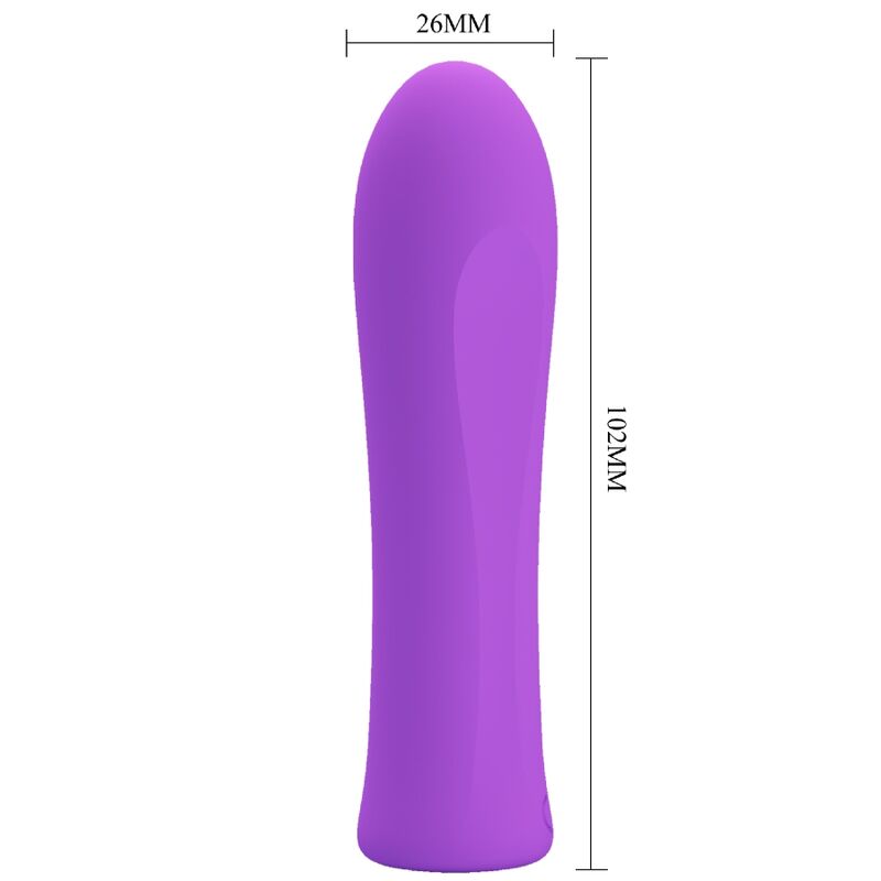 PRETTY LOVE - ALFREDA SUPER POWER VIBRATOR AQUA LILA – Bild 4
