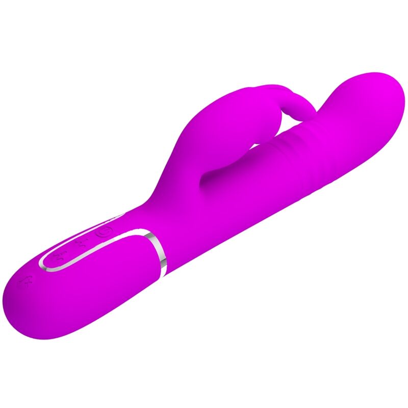 PRETTY LOVE - COALE RABBIT VIBRATOR PERLEN VIOLET – Bild 4