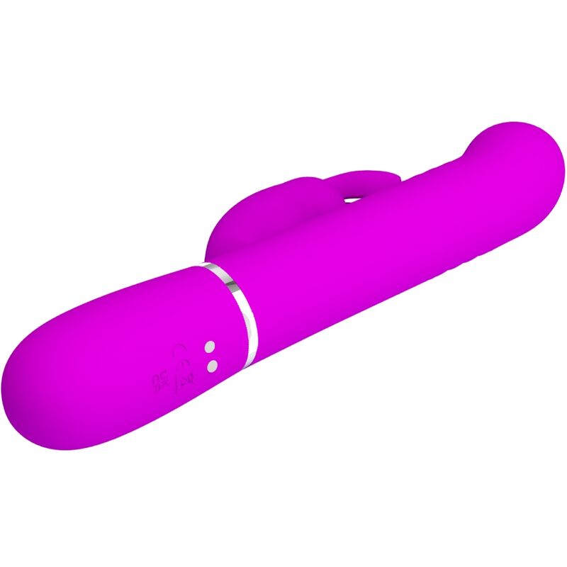 PRETTY LOVE - COALE RABBIT VIBRATOR PERLEN VIOLET – Bild 5