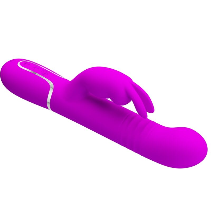PRETTY LOVE - COALE RABBIT VIBRATOR PERLEN VIOLET – Bild 3