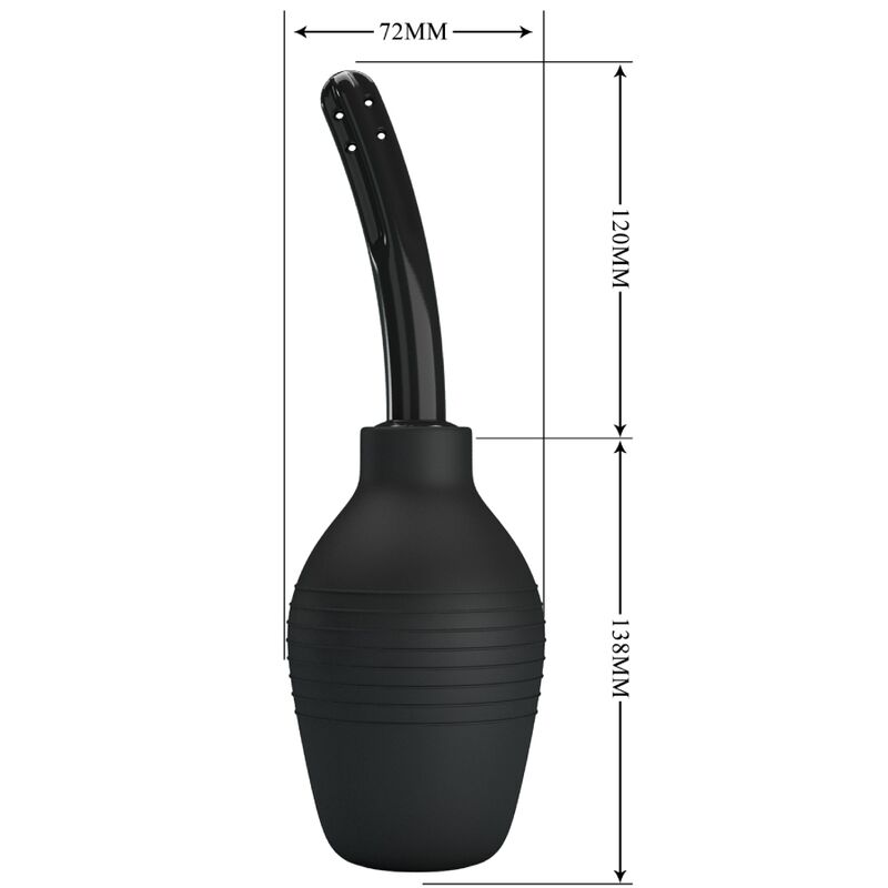 MR PLAY - ANAL-DUSCHE BLKC SUPER POWER SCHWARZ – Bild 6