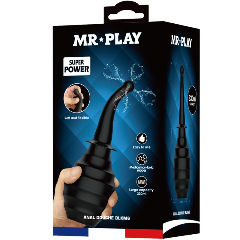 MR PLAY - ANALDUSCHE BLKM6 SUPER POWER SCHWARZ – Bild 3