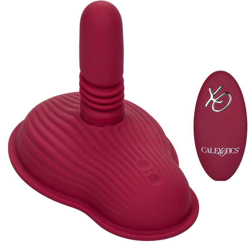 CALEXOTICS - RIDER MASSAGER DOPPELMOTOR FERNBEDIENUNG ROT – Bild 12