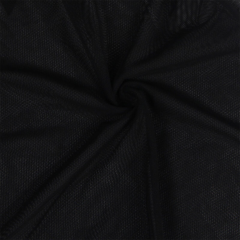 SUBBLIME - BABYDOLL TELA DE TUL DETALLE ENCAJE Y FLOR NEGRO S/M – Bild 6