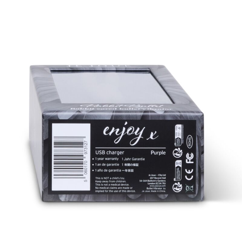 JE JOUE - VIBRIERENDE KUGEL KANINCHEN LILA – Bild 8