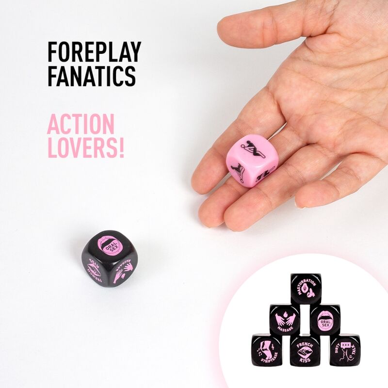 SECRET PLAY - SPIEL 2 WÜRFEL VORSPIEL FANATICS – Bild 3