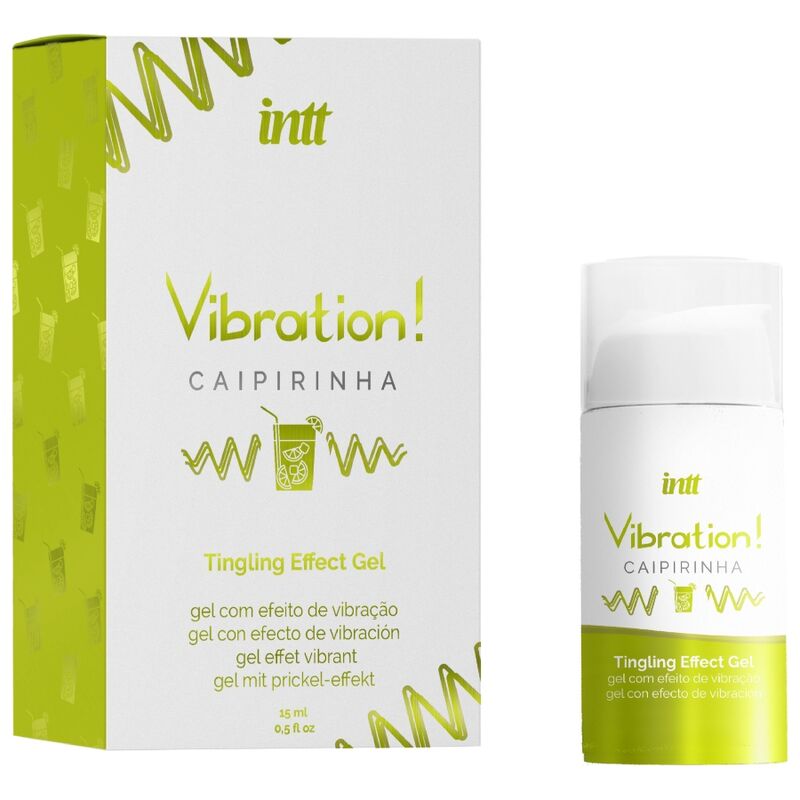 INTT - KRAFTVOLLES INTIMATIMULANS CAIPIRINHA FLÜSSIGE VIBRATORGEL 15 ML – Bild 3