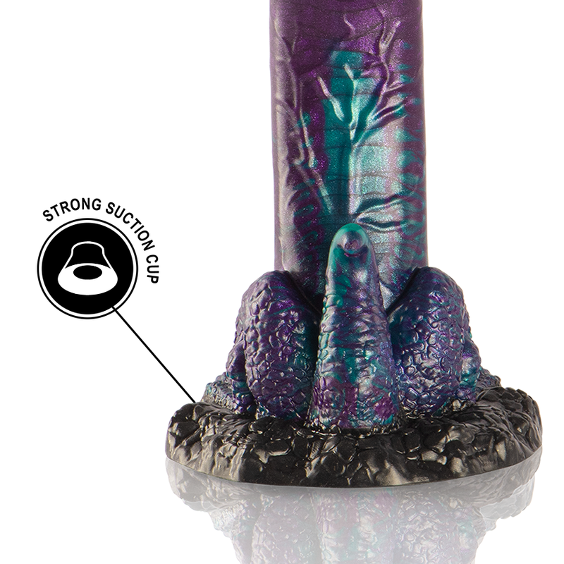 EPIC - BASILISK DILDO DOPPELT SCHUPPIG VERGNÜGEN, KLEINE GRÖSSE – Bild 5
