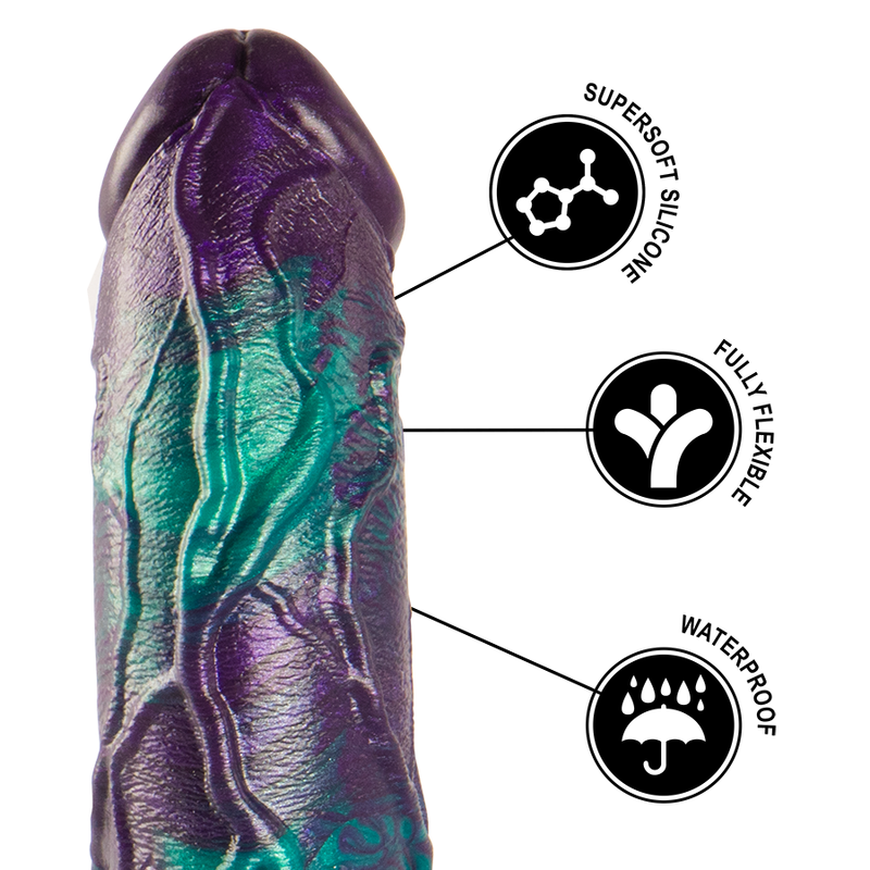 EPIC - BASILISK DILDO DOPPELT SCHUPPIG VERGNÜGEN, GROSSE GRÖSSE – Bild 7