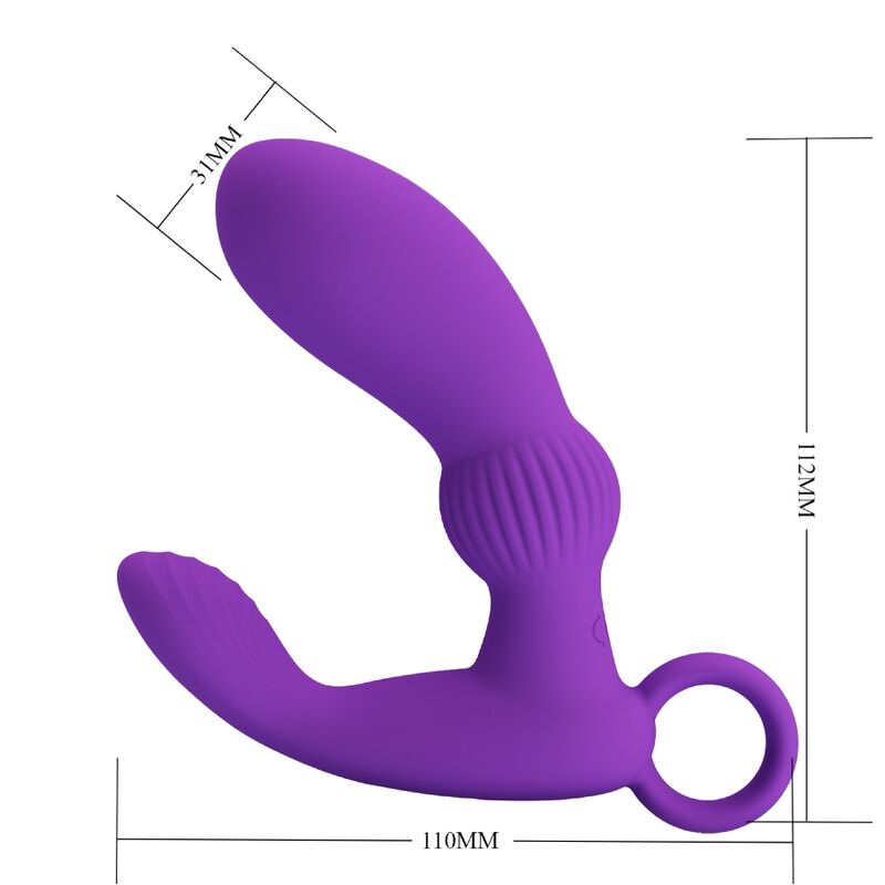 PRETTY LOVE - CAYLA ANALVIBRATOR-MASSAGER LILA – Bild 4