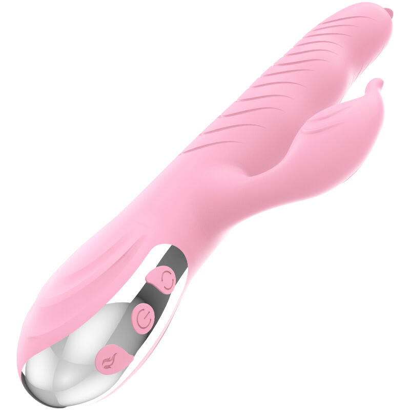 ARMONY - MARCIA-VIBRATOR & STOßENDER DOPPELZUNGE-WRMEEFFEKT ROSA – Bild 4