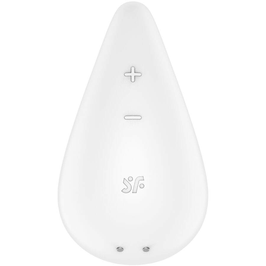 SATISFYER - DEW DROP VIBRADOR LAY-ON BLANCO – Bild 3