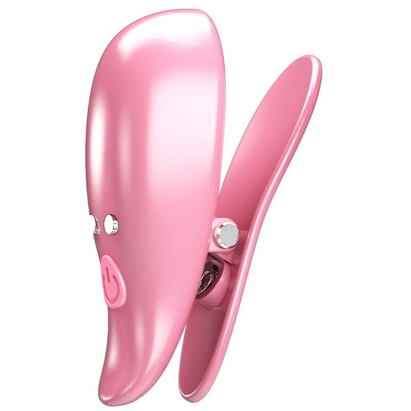PRETTY LOVE - LEAF VIBRIERENDE NIPPELKLEMMEN ROSA – Bild 8