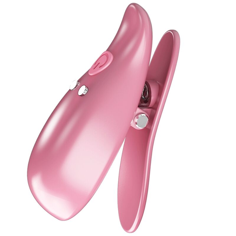 PRETTY LOVE - LEAF VIBRIERENDE NIPPELKLEMMEN ROSA – Bild 5