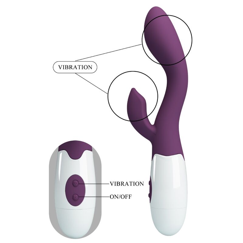PRETTY LOVE - HELLIGER G-SPOT-VIBRATOR LILA – Bild 8