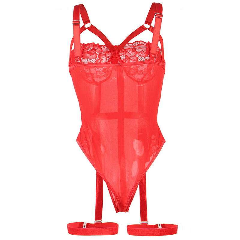 SUBBLIME - TEDDY CON LIGUERO DETALLE TIRAS PECHO ROJO S/M – Bild 17