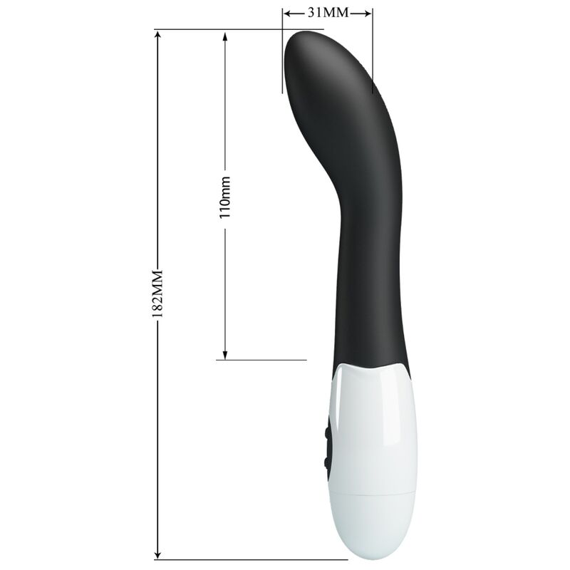 PRETTY LOVE - BISHOP G-SPOT VIBRATOR 30 MODI SCHWARZ – Bild 8